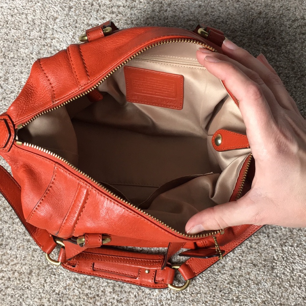 Coach leather satchel gently used - Picture 6 of 6